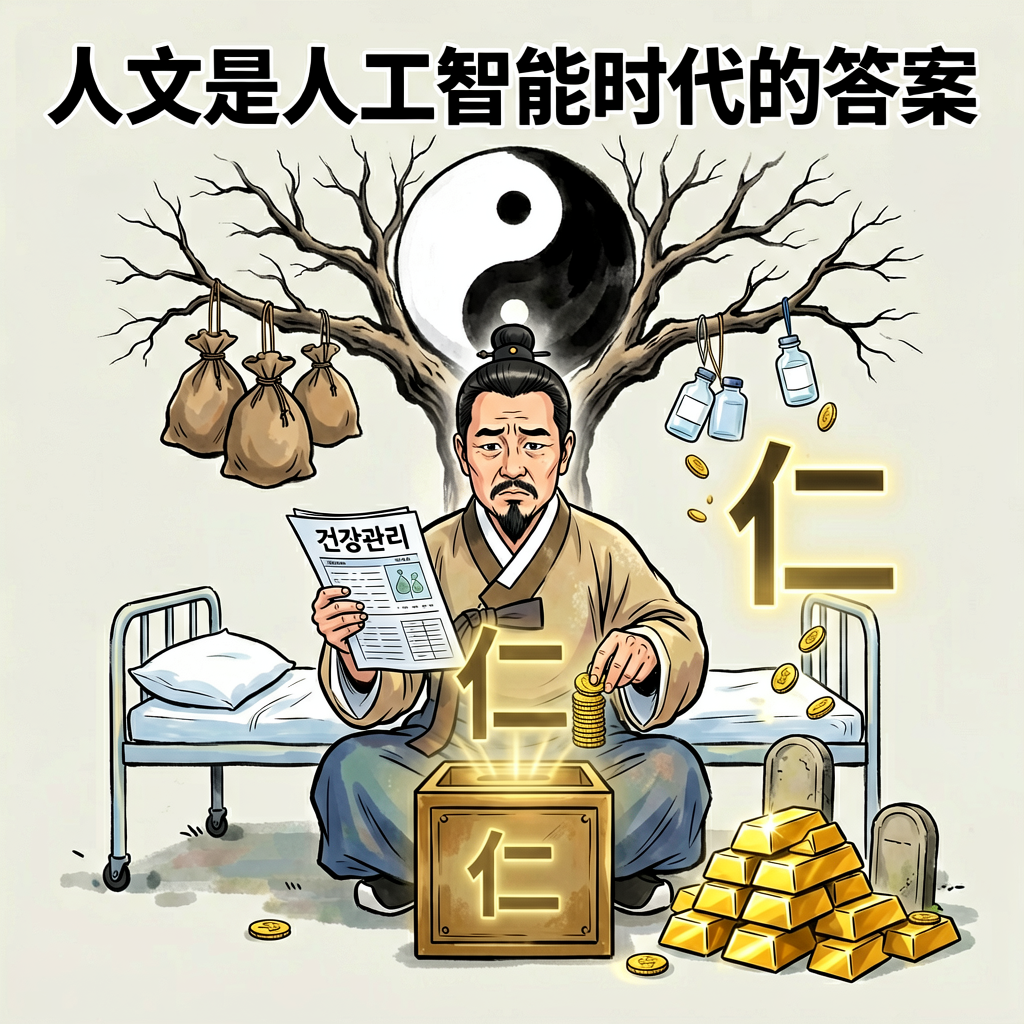 강북삼성병원과 KB국민은행의 시니어 기부 문화 확산 협약을 통해, 돈과 건강을 넘어선 노년의 가치를 동양철학의 시선으로 읽어본다.